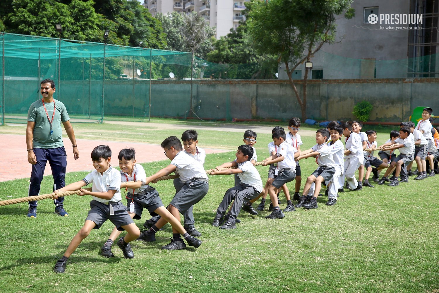 Presidium Gurgaon-57, PRESIDIANS DISPLAY ZEAL FOR SPORTS ON NATIONAL SPORTS DAY,2023(PRESIDIUM GURUGRAM-57)